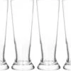 Merkloos 4x Bierglazen Smal 370 Ml - Glas Voor Bier 4 Stuks -Beste Bestek Winkel 1200x840