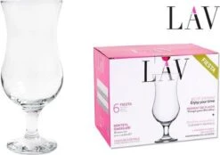 Lav - LAV Fiesta - Cocktail Glazen - Drinkglazen - Set Van 6 Glazen - Vaatwasserbestendig -Beste Bestek Winkel 1200x845 1