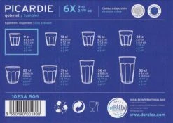 Duralex Picardie Kleine Espresso Waterglas 9 Cl - Gehard Glas - 6 Stuks -Beste Bestek Winkel 1200x852 4