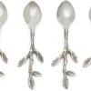 Riviera Maison Thee Lepels - Lovely Leaf Spoon - Zilver - Set 4 Stuks 2 Riviera Maison Thee Lepels - Lovely Leaf Spoon - Zilver - Set 4 Stuks -Beste Bestek Winkel 1200x853