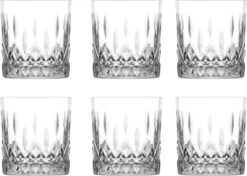 Mammoet Waterglas Rose 33 Cl Transparant 6 Stuk(s)