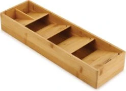 Joseph Joseph Bestek Organizer Bamboe 5-vaks - Small 5-vaks - Sorteervakken, Klaar Voor Gebruik, Duurzaam -Beste Bestek Winkel 1200x866 1