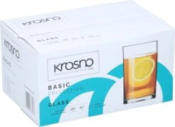 Krosno Drinkglazen - Waterglazen - 250 Ml. - 6 Delig -Beste Bestek Winkel 1200x874 2