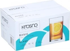 Krosno Drinkglazen - Waterglazen - 250 Ml. - 6 Delig -Beste Bestek Winkel 1200x875 2