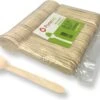 Pomebio Houten Wegwerp Bestek - Lepel - Gewaxt Hout - 100 Stuks - 160mm - Wegwerp Lepel - Houten Lepel - FSC-Gecertificeerde Gewaxte Houten Lepel - Duurzaam Lepel - Wegwerp Bestek -Beste Bestek Winkel 1200x893