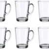 Merkloos Theeglazen Set – 6 Stuks – Theeglas – Theekopjes – Set Van 6 – Theeglas 250ml – Glas – Theeglazen Met Oor/Handvat -Beste Bestek Winkel 1200x897
