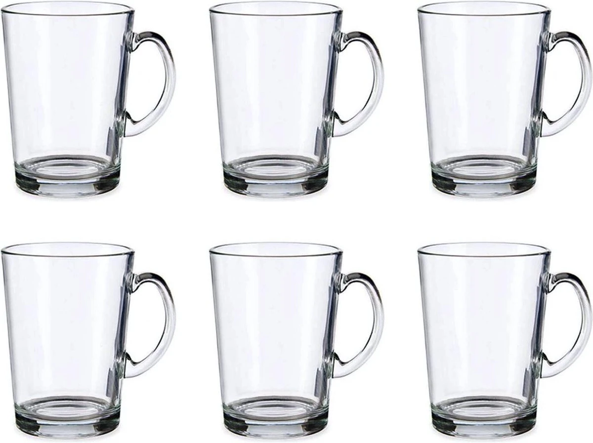 Merkloos Theeglazen Set – 6 Stuks – Theeglas – Theekopjes – Set Van 6 – Theeglas 250ml – Glas – Theeglazen Met Oor/Handvat 3 Merkloos Theeglazen Set – 6 Stuks – Theeglas – Theekopjes – Set Van 6 – Theeglas 250ml – Glas – Theeglazen Met Oor/Handvat