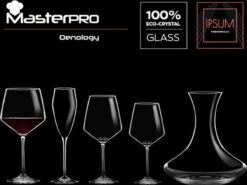 Masterpro Witte Wijnglazen 390ml - Onbreekbaar-Kristalhelder Glas - 2 Stuks -Beste Bestek Winkel 1200x898 8