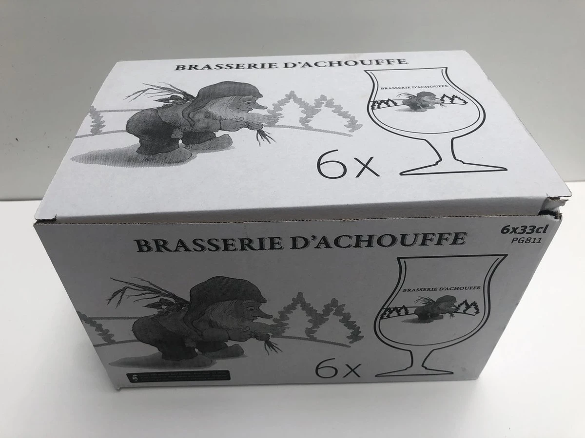 La Chouffe Bierglas - 6 Stuks 6 La Chouffe Bierglas - 6 Stuks - Afbeelding 4
