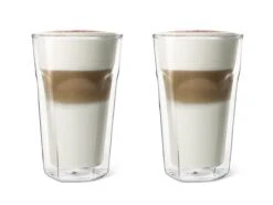 Leopold Vienna - Dubbelwandig Glas Latte Macchiato 280ml (set Van Twee Stuks)