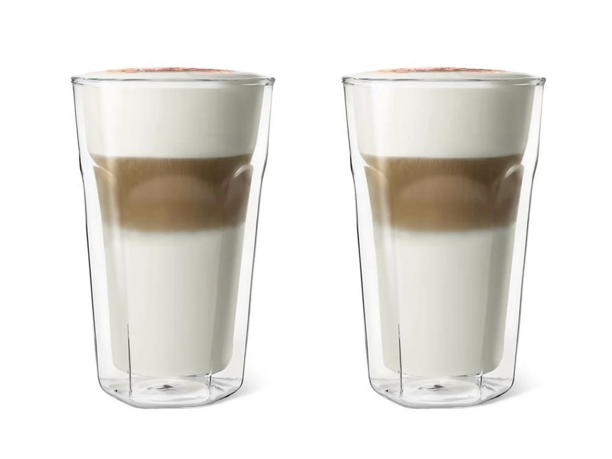 Leopold Vienna - Dubbelwandig Glas Latte Macchiato 280ml (set Van Twee Stuks) 3 Leopold Vienna - Dubbelwandig Glas Latte Macchiato 280ml (set Van Twee Stuks)