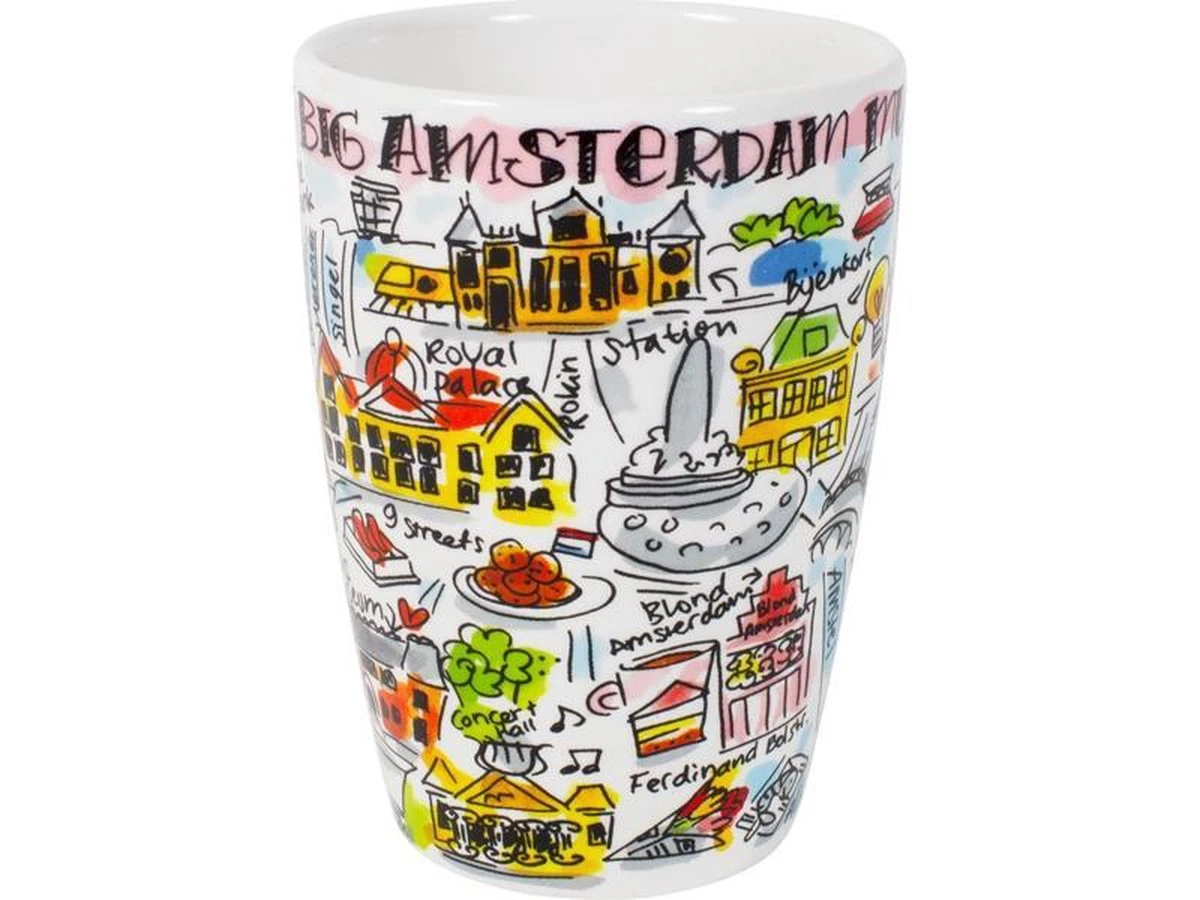 Blond Amterdam CITY Amsterdam XL Mug 4 Blond Amterdam CITY Amsterdam XL Mug - Afbeelding 2