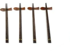 Asiansticks - Luxe Houten Chopsticks Met Houder - Sushiset Voor 4 Personen - Cadeauset -Beste Bestek Winkel 1200x912
