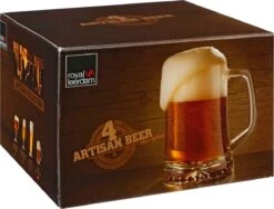 Royal Leerdam Artisan Bierpul 32 Cl - 4 Stuks -Beste Bestek Winkel 1200x915