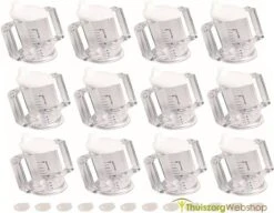 HandyCup Met Deksel - Transparant Met Maatvoering 22 HandyCup Met Deksel - Transparant Met Maatvoering -Beste Bestek Winkel 1200x934 1