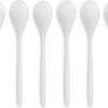 12x Eierlepeltjes Wit Kunststof 13 Cm - Keukengerei - Keukenbenodigdheden - Bestek - Lepels/lepeltjes Voor Koffie/thee/dessert/eieren 1 12x Eierlepeltjes Wit Kunststof 13 Cm - Keukengerei - Keukenbenodigdheden - Bestek - Lepels/lepeltjes Voor Koffie/thee/dessert/eieren -Beste Bestek Winkel 1200x937