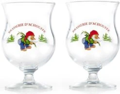 La Chouffe Bierglazen 2 Stuks 33cl.