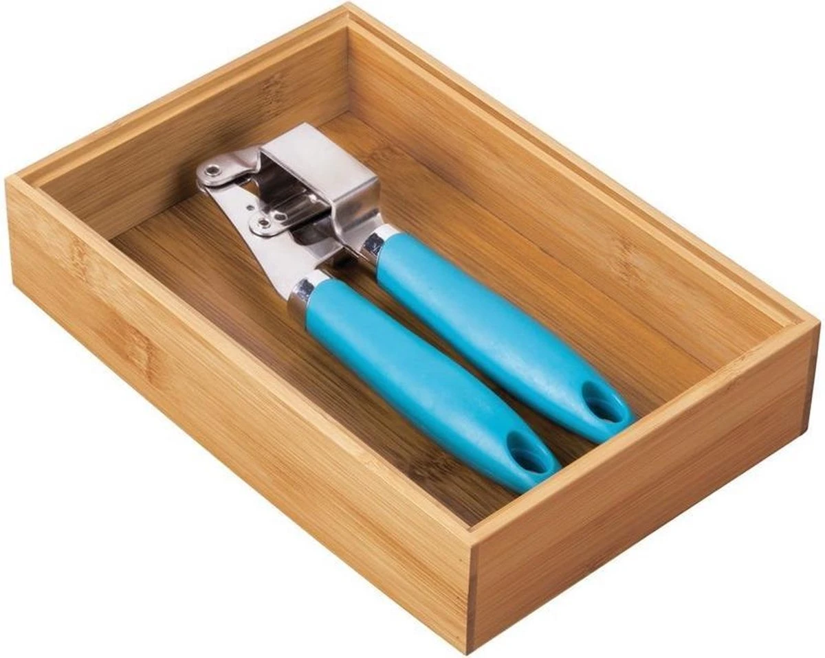 IDesign Bamboe Bakjes Voor Lade Stapelbaar D (15,5 X 30,5 X 5 Cm) - 45 - Stapelbaar & Decoratief 5 IDesign Bamboe Bakjes Voor Lade Stapelbaar D (15,5 X 30,5 X 5 Cm) - 45 - Stapelbaar & Decoratief - Afbeelding 3