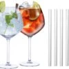 Alpina Set Van 4x Gin Tonic Cocktailglazen Met 4x Herbruikbare Glazen Rietjes - 730 Ml - Cocktails Drinken - Cocktails -Beste Bestek Winkel 1200x982 2