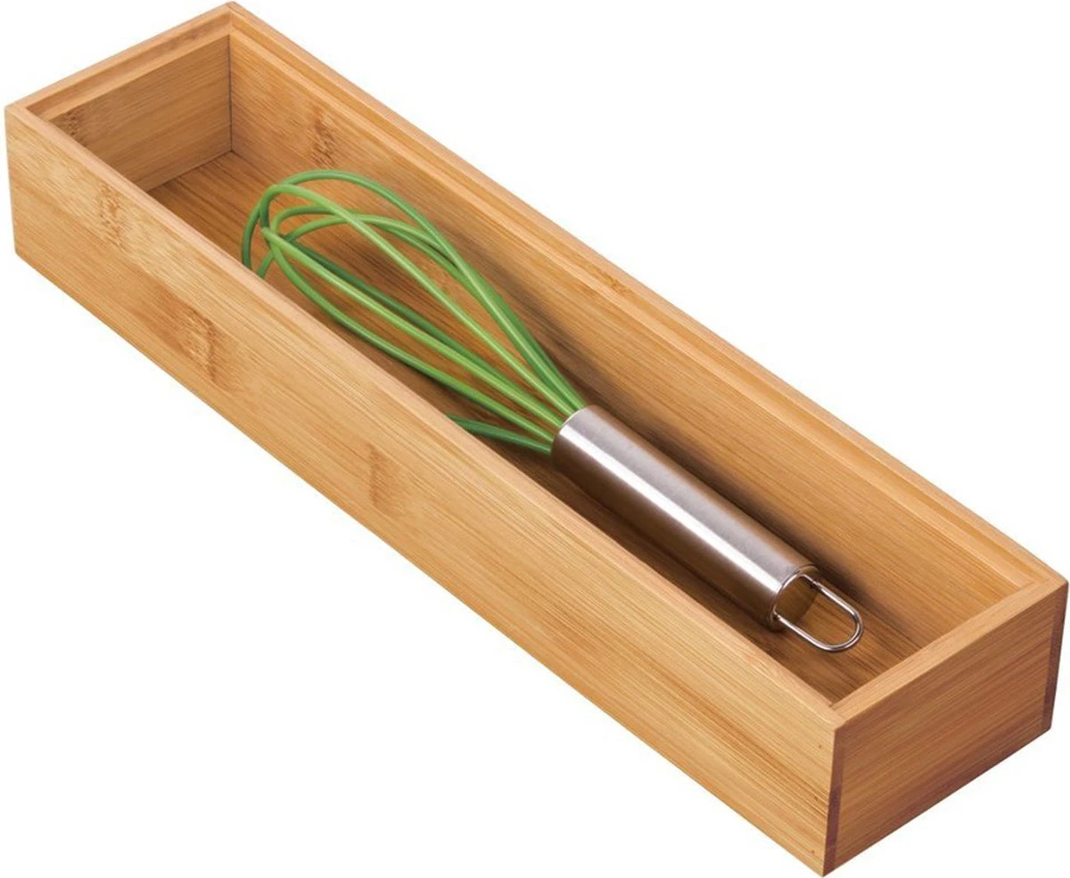 IDesign Bamboe Bakjes Voor Lade Stapelbaar D (15,5 X 30,5 X 5 Cm) - 45 - Stapelbaar & Decoratief 14 IDesign Bamboe Bakjes Voor Lade Stapelbaar D (15,5 X 30,5 X 5 Cm) - 45 - Stapelbaar & Decoratief - Afbeelding 12