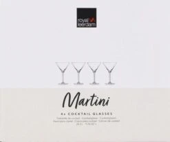Royal Leerdam Cocktailglas - 26cl - 18cm - 4 Stuks -Beste Bestek Winkel 1200x999