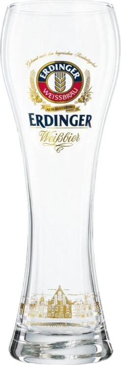 Erdinger Bierglas - 50cl - Origineel Glas Van De Brouwerij - Nieuw