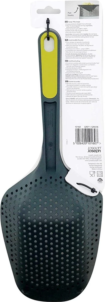 Joseph Joseph Scoop Plus Vergietlepel - Schuimspaan - Frituurschep 12 Joseph Joseph Scoop Plus Vergietlepel - Schuimspaan - Frituurschep - Afbeelding 10