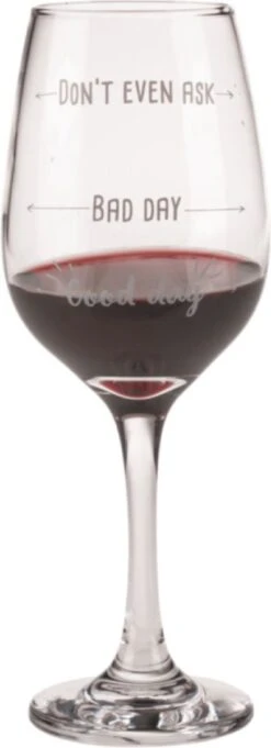 Out Of The Blue Grappig Wijnglas Met Tekst - Wijncadeau Voor Vrouwen - Cadeau Sinterklaas Kerst Verjaardag - Wijnglas Met Wijnhumor En Print: Good Day, Bad Day, Don’t Even Ask 12 Out Of The Blue Grappig Wijnglas Met Tekst - Wijncadeau Voor Vrouwen - Cadeau Sinterklaas Kerst Verjaardag - Wijnglas Met Wijnhumor En Print: Good Day, Bad Day, Don’t Even Ask -Beste Bestek Winkel 435x1200 3