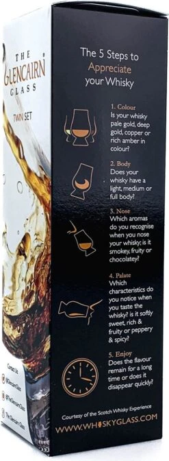 Glencairn 2x Whiskyglas Twinset - Kristal Loodvrij - Made In Scotland -Beste Bestek Winkel 441x1200