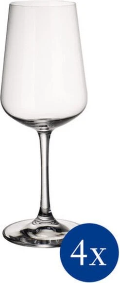 Villeroy & Boch Ovid Witte Wijnglas - 4 Stuks - Glas 9 Villeroy & Boch Ovid Witte Wijnglas - 4 Stuks - Glas -Beste Bestek Winkel 509x1200