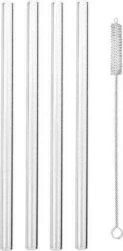 Alpina Set Van 4x Gin Tonic Cocktailglazen Met 4x Herbruikbare Glazen Rietjes - 730 Ml - Cocktails Drinken - Cocktails 7 Alpina Set Van 4x Gin Tonic Cocktailglazen Met 4x Herbruikbare Glazen Rietjes - 730 Ml - Cocktails Drinken - Cocktails -Beste Bestek Winkel 592x1200