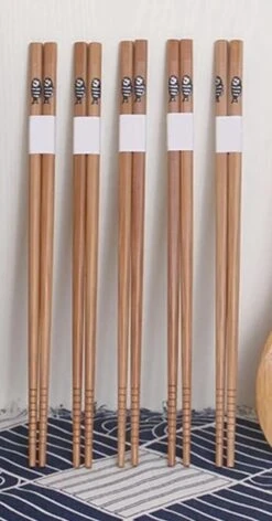 Chopsticks - Bamboe - 5 Paar - Sushi - Giftset 9 Chopsticks - Bamboe - 5 Paar - Sushi - Giftset -Beste Bestek Winkel 628x1200