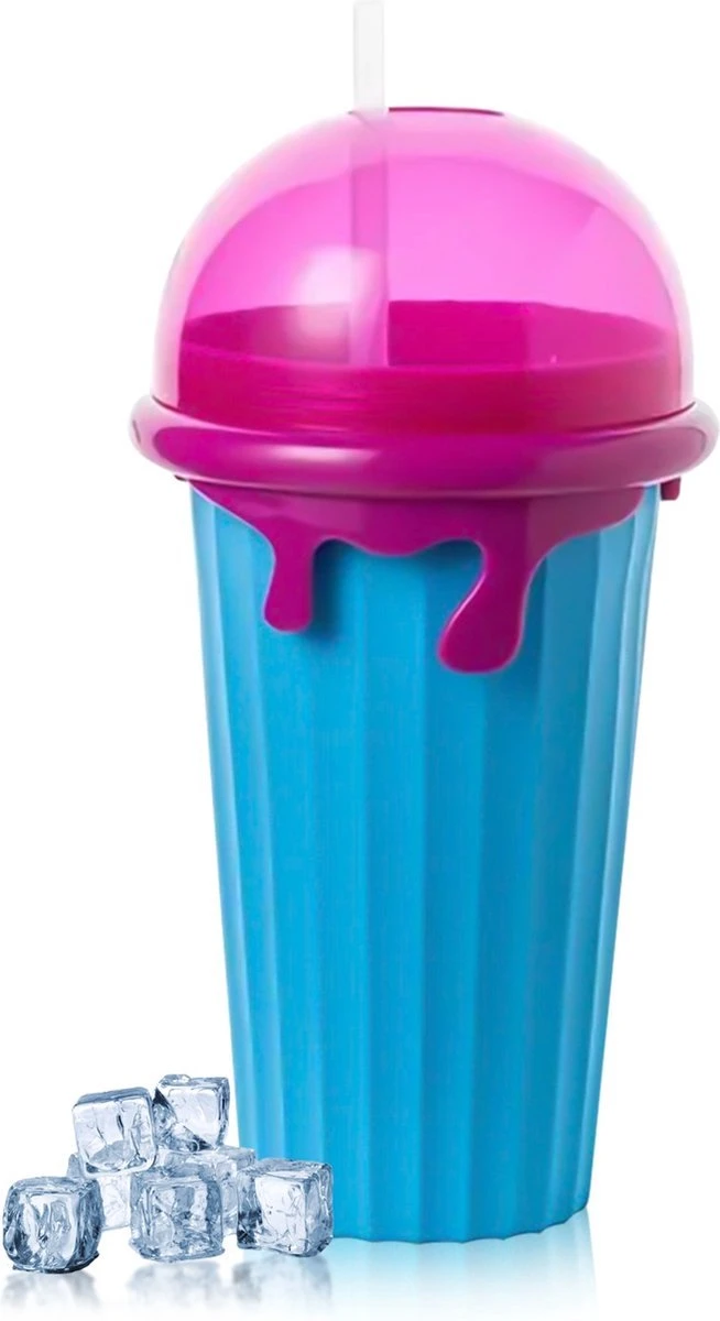 Frozen Magic Slushy Maker - Slush Puppy Maker - IJscrusher - Slush Puppy Beker - Slushy Puppy Maker - Slush Puppy Machine - Slush Maker - Slushy Cup - Tiktok - Blauw 3 Frozen Magic Slushy Maker - Slush Puppy Maker - IJscrusher - Slush Puppy Beker - Slushy Puppy Maker - Slush Puppy Machine - Slush Maker - Slushy Cup - Tiktok - Blauw