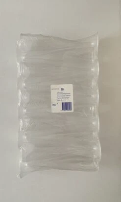 Champagneglazen - 30 Stuk(s) - 135ml - Chique - Plastic - Glazen - Transparant - Kunststof - Kerst Servies -Beste Bestek Winkel 717x1200