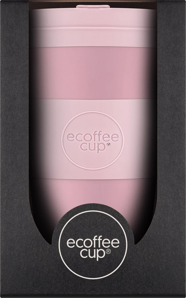 Ecoffee Cup Local Fluff PLA - Koffiebeker To Go 400 Ml - Roze Siliconen 7 Ecoffee Cup Local Fluff PLA - Koffiebeker To Go 400 Ml - Roze Siliconen - Afbeelding 5