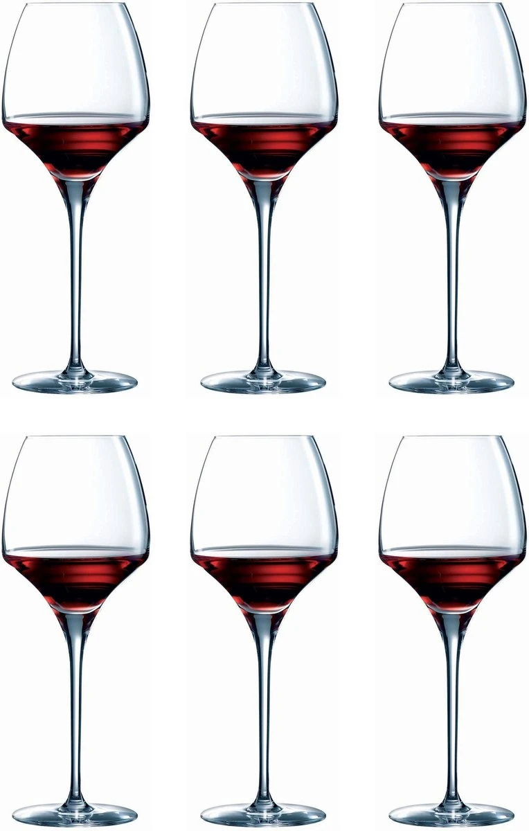 Chef&Sommelier Open Up Wijnglas - Rond - 400 Ml - Helder - Set-6 3 Chef&Sommelier Open Up Wijnglas - Rond - 400 Ml - Helder - Set-6