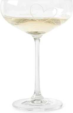 Riviera Maison Champagnecoupe, ChampagneGlas With Love Coupe - Transparant - Glas 400 Ml - 1 Stuk -Beste Bestek Winkel 778x1200 1