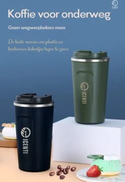ICENTI - RVS Koffiebeker To Go - 380ml – Groen - Thermosbeker - Lekvrij - Dubbelwandig - Koffie Beker - Theebeker – Coffeemugg - Theemugg 10 ICENTI - RVS Koffiebeker To Go - 380ml – Groen - Thermosbeker - Lekvrij - Dubbelwandig - Koffie Beker - Theebeker – Coffeemugg - Theemugg -Beste Bestek Winkel 824x1200 1