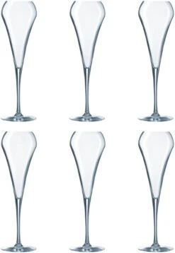 Chef&Sommelier Open Up Champagneglas - 0.20 L - Set-6 -Beste Bestek Winkel 827x1200 2