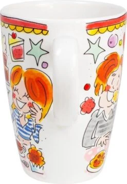 Blond Amsterdam Even Bijkletsen Beker XL 500 Ml - Rode Rand -Beste Bestek Winkel 827x1200 4