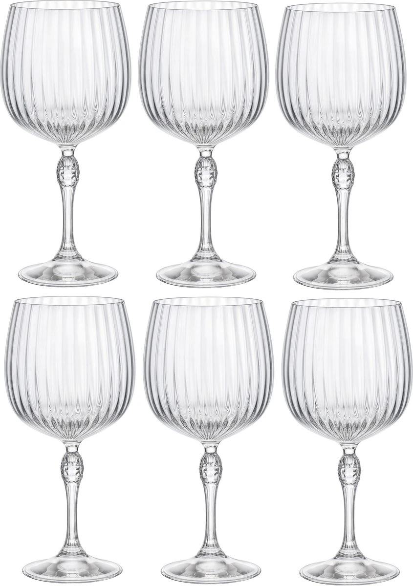 Bormioli Rocco America's 20 Gin Tonic Cocktailglas - 740 Ml - Set-6 7 Bormioli Rocco America's 20 Gin Tonic Cocktailglas - 740 Ml - Set-6 - Afbeelding 5