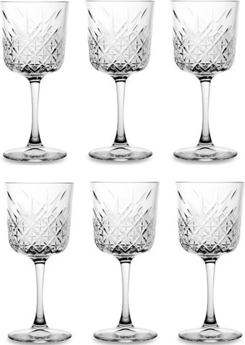 Pasabahce - Timeless Wijnglas - 33 Cl - 6 Stuks 3 Pasabahce - Timeless Wijnglas - 33 Cl - 6 Stuks