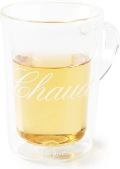 Riviera Maison Dubbelwandig Theeglas, Koffieglas Met Tekst - C'est Chaud Mug - Transparant - Glas 270 Ml - 1 Stuk -Beste Bestek Winkel 855x1200 1