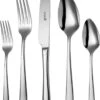 Sola Bestekset Fleurie - Modern - 9 Persoons - 90 Delig - Zilverwit Edelstaal 18/10 - RVS - Zilver -Beste Bestek Winkel 870x1200