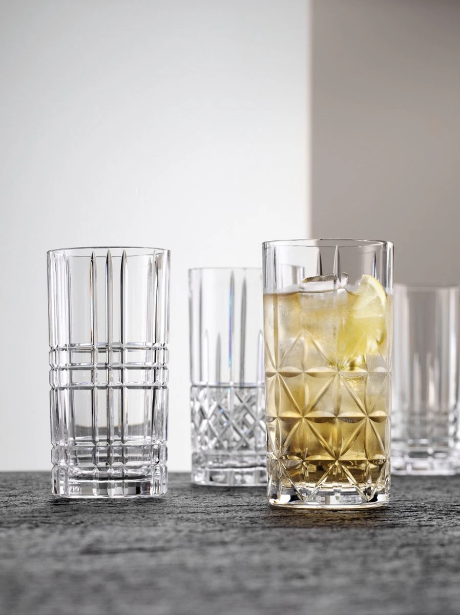 Nachtmann Highland Longdrinkglas 445 Ml, Set à 4 Stuks 4 Nachtmann Highland Longdrinkglas 445 Ml, Set à 4 Stuks - Afbeelding 2