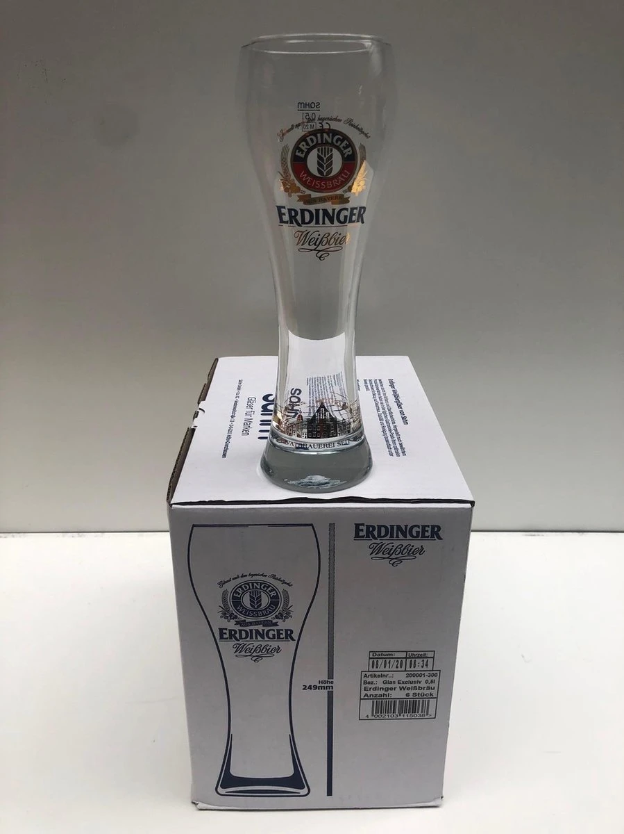 Erdinger Bierglas - 50cl - Origineel Glas Van De Brouwerij - Nieuw 4 Erdinger Bierglas - 50cl - Origineel Glas Van De Brouwerij - Nieuw - Afbeelding 2