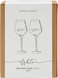 Riviera Maison Wijnglazen Witte Wijn - RM White Wine Glass - Transparant - Set 2 Stuks 12 Riviera Maison Wijnglazen Witte Wijn - RM White Wine Glass - Transparant - Set 2 Stuks -Beste Bestek Winkel 900x1200 17