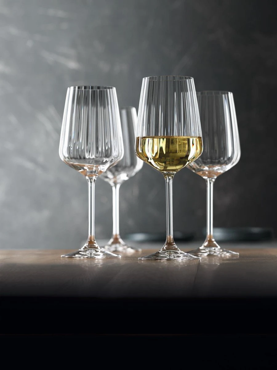 Spiegelau - Wijnglas Witte Wijn Lifestyle 440ml (set Van 4) - Wijnglazen 4 Spiegelau - Wijnglas Witte Wijn Lifestyle 440ml (set Van 4) - Wijnglazen - Afbeelding 2