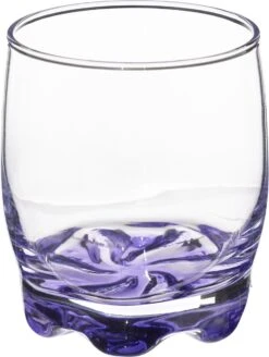 Waterglas Gekleurd Set Van 6 Stuks .Drinkglas Met Gekleurde Bodem. 310ml -Beste Bestek Winkel 905x1200