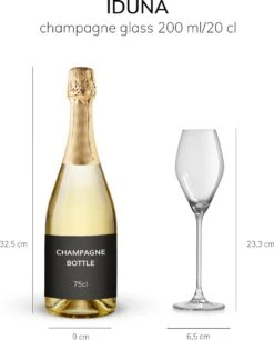 Libbey Champagneglas Iduna – 200 Ml / 20 Cl - Set Van 6 - Elegant Design - Hoge Kwaliteit - Vaatwasserbestendig -Beste Bestek Winkel 969x1200 1